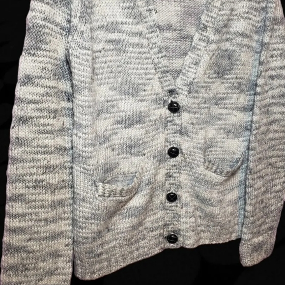 Mossimo Cardigan Sweater Womens Size XXL Wool Blend Knit Button Front Gray - Picture 4 of 11